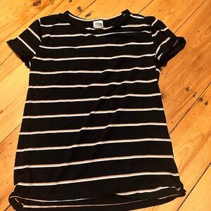 Striped Black and orange women’s shirt